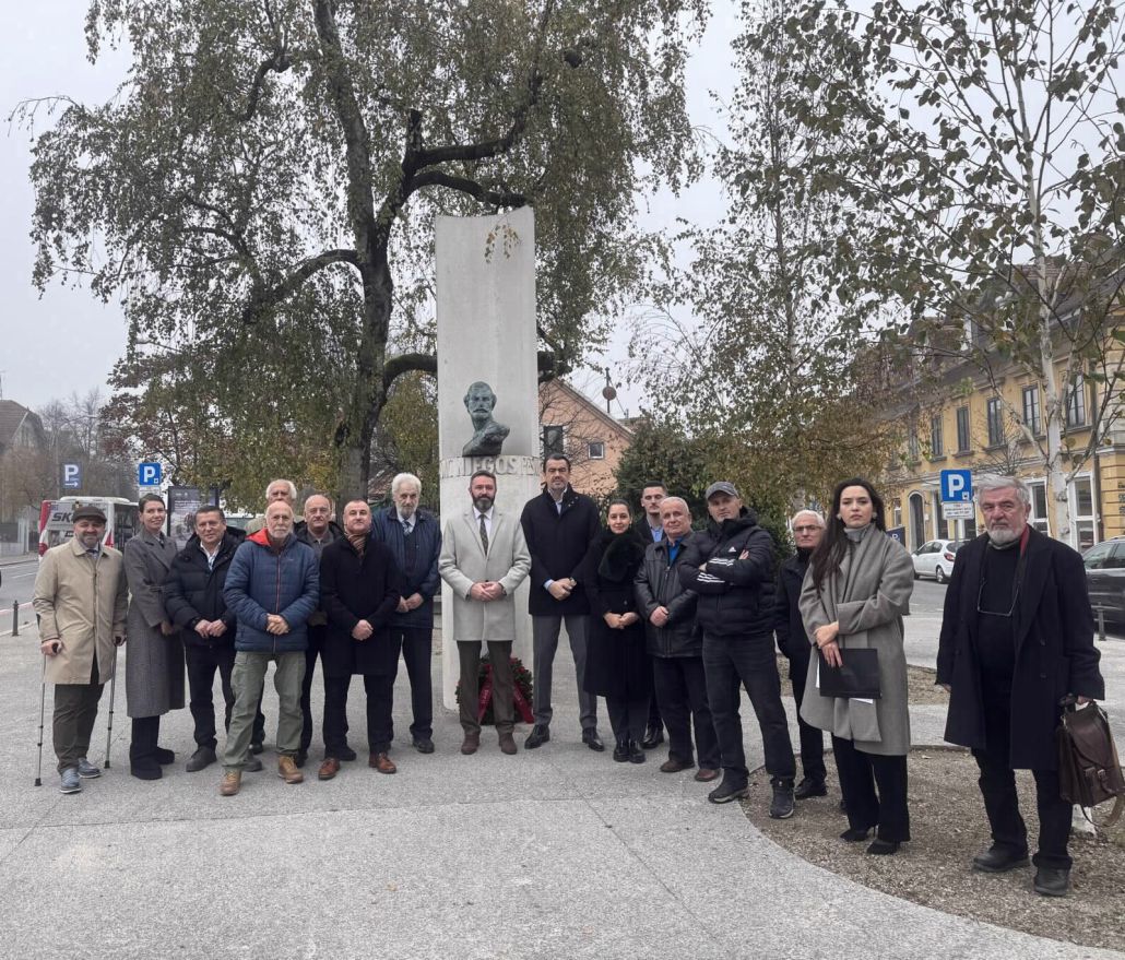 A Ceremonial Observance of Njegoš Day Held in Ljubljana